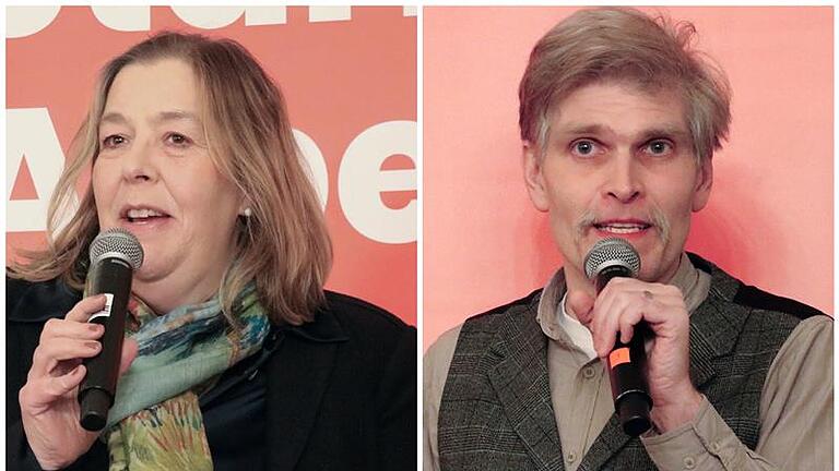 Nikola Renner (CSU) und Christian Ruser (Grüne)       -  Nikola Renner (CSU) und Christian Ruser (Grüne)