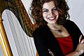 Bad Bockleter Musikfrühling: Maria Theresa Freibott spielt als Solistin mit dem Ensemble sinfonietta franconia Händels Harfenkonzert in B-Dur.