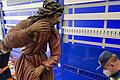 Transport der Figuren der Lohrer Karfreitagsprozession.