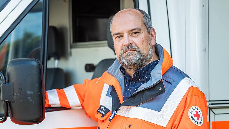 Paul Justice ist Rettungsassistent, Geschäftsführer Zweckverband für Rettungsdienst- und Feuerwehralarmierung sowie ehrenamtlicher Einsatzleiter beim BRK.