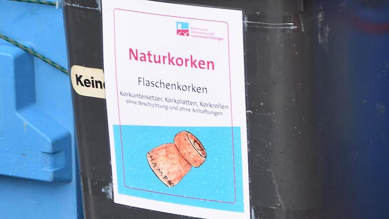 Seit Beginn des Jahres können auch Naturkorken abgegeben werden.