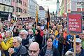 Etwa 10.000 Menschen nahmen am Sonntag, 3.3.2024, an der Kundgebung &quot;Vielfalt schützen!&quot; in Würzburg teil.