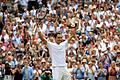 Roger Federer       -  Zum achten Mal gewann der Schweizer das Grand-Slam-Turnier in London.