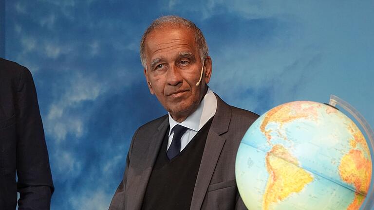 Klimaforscher Mojib Latif       -  Mojib Latif setzt sich für das Klima ein - hier 2023 auf dem 13. Extremwetterkongress in Hamburg. (Archivbild)
