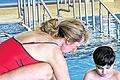 Ingrid Wiesmann ist an der Eichendorffschule Gerbrunn zuständig für das Projekt Schwimm fix.