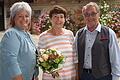Bürgermeisterin Ruth Albrecht gratulierte Gudrun und Rudolf Müller zur goldenen Hochzeit.
