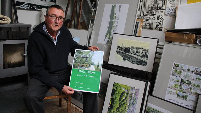 Stadtheimatpfleger Harald Knobling zeigt in einem Buch und einer Ausstellung ab 10. September in der Rathaushalle, wie sich die Parks, Grünflächen und Alleen in Kitzingen entwickelt haben.