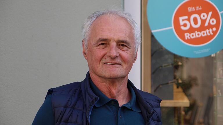 Wolfgang Jäger (67) aus Sickershausen. Wolfgang Jäger (67) aus Sickershausen.