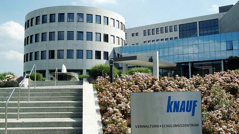 Der Stammsitz des Baustoff-Konzerns Knauf in Iphofen. Der Stammsitz des Baustoff-Konzerns Knauf in Iphofen.