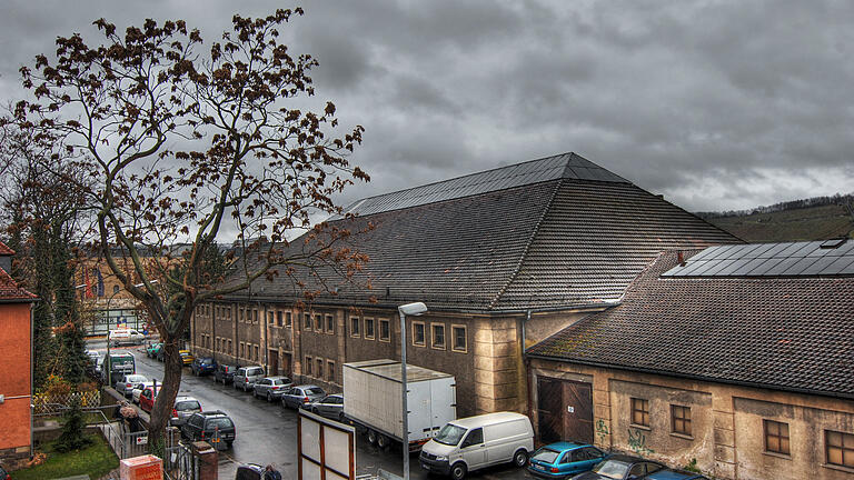 Die Halle von der Scanzonistraße aus gesehen.&nbsp; Foto: Obermeier