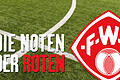 Die Noten der Roten zum Auswärtsspiel der Würzburger Kickers beim SV Wehen Wiesbaden