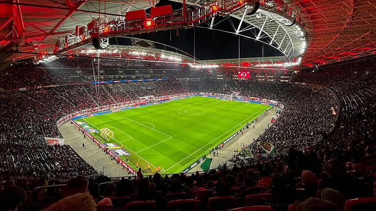 Eindrücke aus dem Stadion in Leipzig. Eindrücke aus dem Stadion in Leipzig.