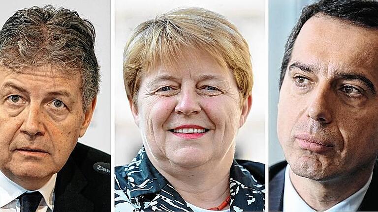 Wer wird Österreichs neuer Kanzler?       -  Mögliche Kanzler in Österreich: (von links) Gerhard Zeiler, Brigitte Ederer und Christian Kern werden als Faymann-Nachfolger gehandelt.