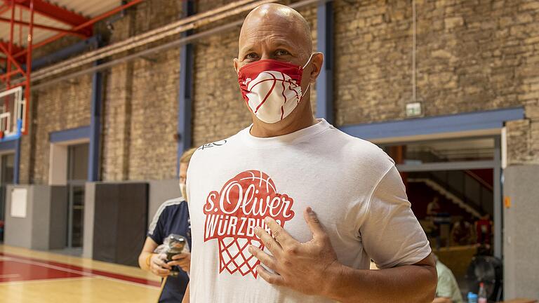 Baskets-Trainer Denis Wucherer: 'Wir haben den Sommer überlebt, jetzt geht es darum, in der Bundesliga zu überleben.'