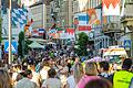 Volle Straßen beim Rakoczy-Fest 2024 in Bad Kissingen.