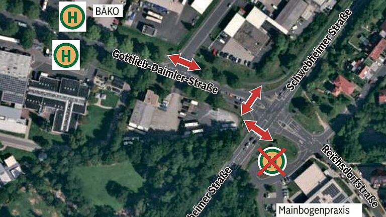 Nach Protesten von Anwohnern und Gemeinde zur geplanten Verlegung der Bushaltestelle 'Rempertshag' in Gottlieb-Daimler-Straße, bleibt die Station nun doch erhalten. Nach Protesten von Anwohnern und Gemeinde zur geplanten Verlegung der Bushaltestelle 'Rempertshag' in Gottlieb-Daimler-Straße, bleibt die Station nun doch erhalten.
