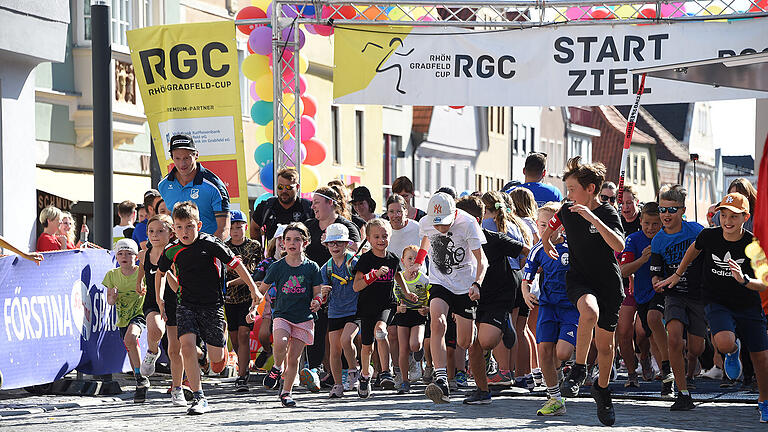 Sparkassen Jubiläumslauf: Lauf 1, Bambini-Run (350 Meter)