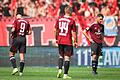 1. FC Nürnberg - 1. FC Magdeburg       -  Frust pur bei den Spielern des 1. FC Nürnberg.