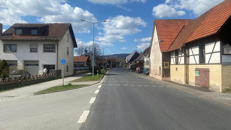 Nach der Fertigstellung der Umgehungsstraße gibt es Überlegungen, unter anderem die Ortsdurchfahrt in Wegfurt attraktiver zu gestalten.&nbsp;