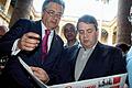 Bundeswirtschaftsminister Gabriel in Kuba       -  Thomas Karl Neisinger bei der Arbeit: Hier beim Besuch von Bundeswirtschaftsminister Sigmar Gabriel in diesem Januar in Havanna.