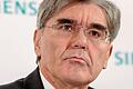 Siemenschef Joe Kaeser       -  Joe Kaeser versucht, bei Umweltschützern mit sachlichen Argumenten zu punkten.