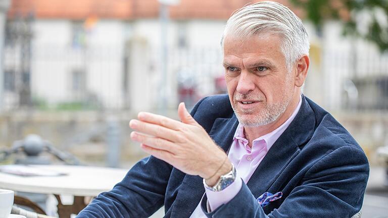 Steffen Vogel (49) aus Obertheres, seit 2013 im Landtag, direkt gewählt in Haßberge/Rhön-Grabfeld