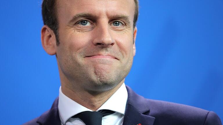 Emmanuel Macron       -  Macron wird für seine besonderen Verdienste um Europa mit dem Karlspreis 2018 ausgezeichnet.