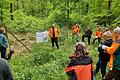 An einzelnen Waldorten wurden die Planungen für den künftigen Klimawald besprochen