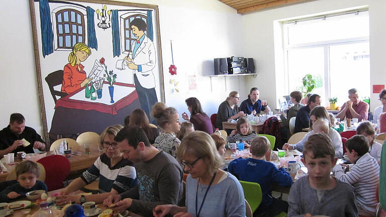 Ein Erfolg war der Brunch in der Ganztagesschule. Foto: Stefan Geiger       -  Ein Erfolg war der Brunch in der Ganztagesschule. Foto: Stefan Geiger