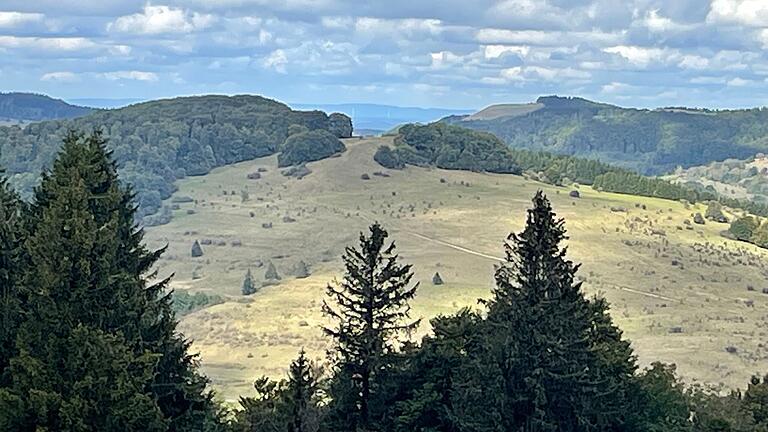 Blick ins 'Land der offenen Fernen'.