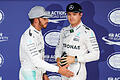 Gegenspieler       -  Lewis Hamilton und Nico Rosberg könnten unterschiedlicher kaum sein. Foto: Diego Azubel