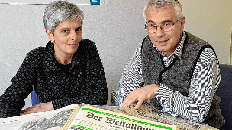 Wackersdorf       -  Die Journalistin Ingrid Grohe und der Polizist Kurt Kraus