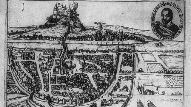 Die Eroberung der Festung Marienberg im Jahre 1631 (historischer Stich). Die Eroberung der Festung Marienberg im Jahre 1631 (historischer Stich).