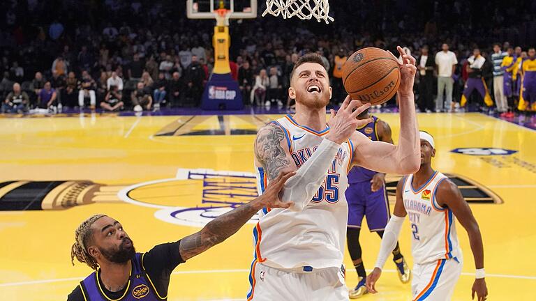 Los Angeles Lakers - Oklahoma City Thunder       -  Isaiah Hartenstein hat klare Prioritäten: Erst die NBA, dann die Nationalmannschaft.