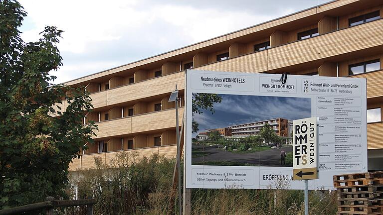 Das Weinhotel in Volkach öffnet am 8. September seine Tür für interessierte Einheimische. Die Teilnehmerzahl an den Führungen ist auf insgesamt 500 begrenzt.