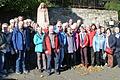 Die Reisegruppe mit dem Reiseleiter-Ehepaar Heidi und Kurt Kilb.