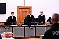 Die Jugendkammer am Landgericht Bamberg mit ihrem Vorsitzenden Richter Markus Reznik, sowie den Beisitzern Ramona Eichelsdörfer und Dr. Ralph Zenger. Nicht im Bild die beiden Schöffen.