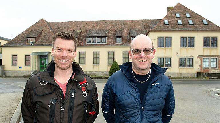 Die Besitzer des früheren Butterwerks, René Kühl (rechts) und Christoph Rosentritt, hatten der Stadt angeboten, in dem Bestandsbau eine Kindertagesstätte einzurichten.