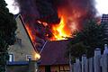 Ein Großaufgebot der Feuerwehren des Landkreises Kitzingen wurde am Donnerstag alarmiert. Bei Kleinlangheim stand ein Wohnhaus im Vollbrand.