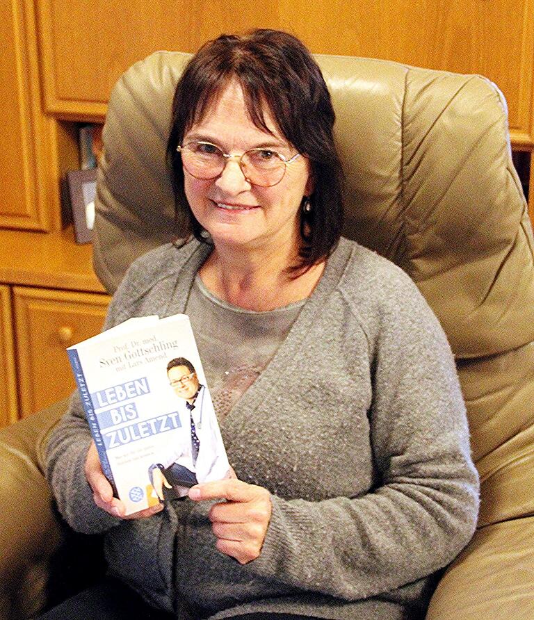 'Leben bis zuletzt': Dieses Buch findet Gabriele Schmitt sehr spannend und lehrreich. 'Leben bis zuletzt': Dieses Buch findet Gabriele Schmitt sehr spannend und lehrreich.