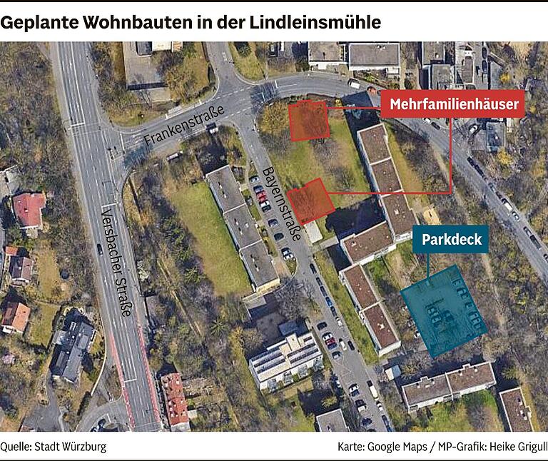 Protest gegen geplante Wohnbebauung in der Lindleinsmühle Würzburg: 'Es tut weh, wenn die Grünfläche wegkommt'