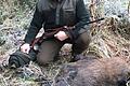 Landrat Thomas Habermann ist selbst passionierter Jäger &ndash; und mag Wild auf dem Tisch. Für so ein Wildschwein hat er ein Lieblingsrezept.