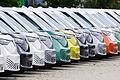 Volkswagen       -  Neuwagen: Bunt ist selten geworden.