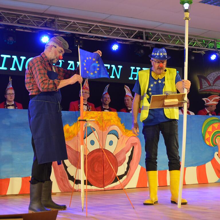Die 'Zwei Langsame' Winfried und Ferdinand hatten so ihre Probleme mit dem neuen GPS.