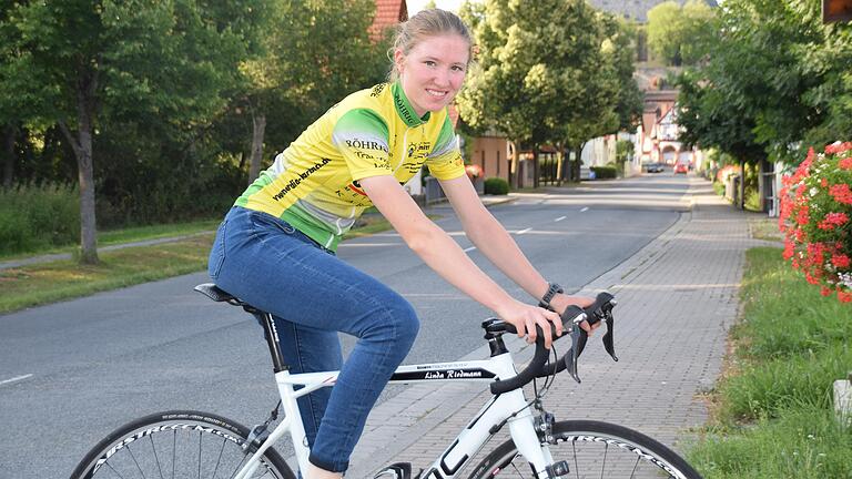 Hier noch in Karbach, ab Freitag in Baku: Linda Riedmann. Hier noch in Karbach, ab Freitag in Baku: Linda Riedmann.