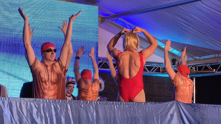 Synchronschwimmen des Elferrats - Synchronschwimmen des Elferrats Synchronschwimmen des Elferrats - Synchronschwimmen des Elferrats