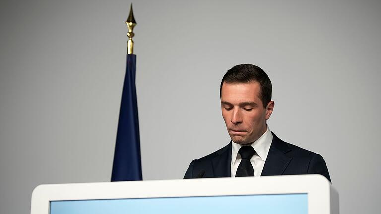 Parlamentswahl in Frankreich - Der Wahlausgang ist ein Dämpfer für RN-Chef Jordan Bardella. Parlamentswahl in Frankreich - Der Wahlausgang ist ein Dämpfer für RN-Chef Jordan Bardella.
