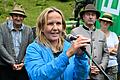 Hauptalmbegehung       -  Bundesumweltministerin Steffi Lemke und Bayerns Wirtschaftsminister Hubert Aiwanger treffen bei der Hauptalmbegehung aufeinander.