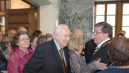 Neujahrsempfang       -  Ratssaal: Neujahrsempfang der Stadt Würzburg.