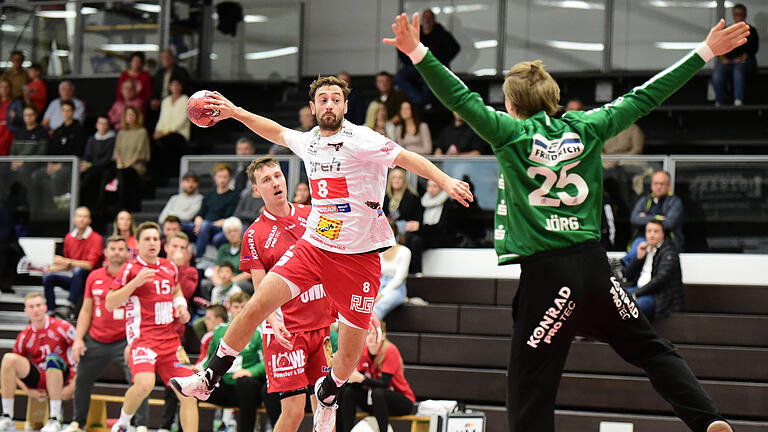 Erster Punktgewinn für den HSC Bad Neustadt: Die Rotmilane haben gegen den TV Kirchzell 25:25 gespielt.